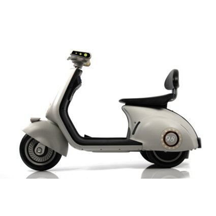 Электроскутер в стиле Vespa K444PX серый