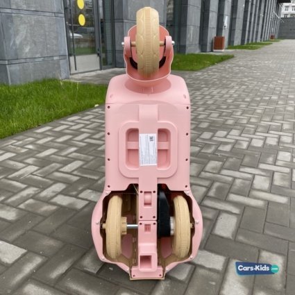 Электроскутер в стиле Vespa K444PX серый