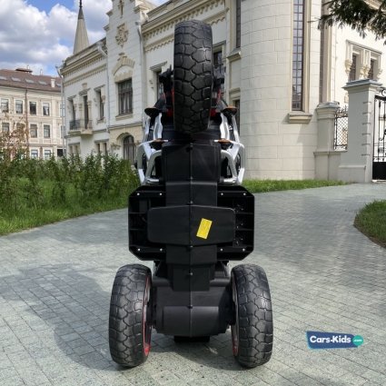 Детский электромотоцикл М111БХ белый