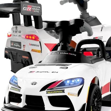 Электромобиль каталка Toyota GR SUPRA GT4 6V белый