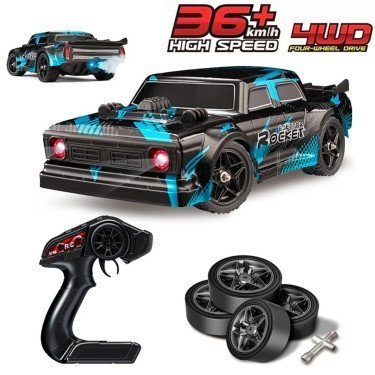 Радиоуправляемая машина для дрифта EROCKET 4WD 1:16 - HS16352 синий